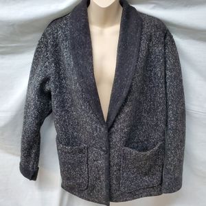 Vintage Malden Polar Fleece  Sweater Jacket Junior Connection